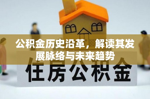 玉州公积金历史沿革，解读其发展脉络与未来趋势
