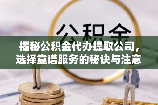玉州揭秘公积金代办提取公司，选择靠谱服务的秘诀与注意事项