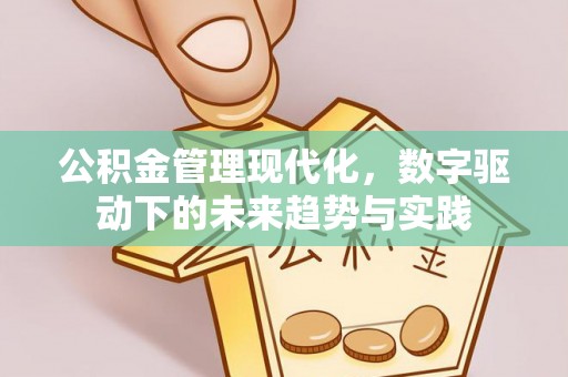 玉州公积金管理现代化，数字驱动下的未来趋势与实践
