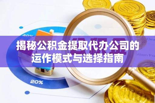 玉州揭秘公积金提取代办公司的运作模式与选择指南