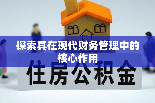 玉州探索其在现代财务管理中的核心作用