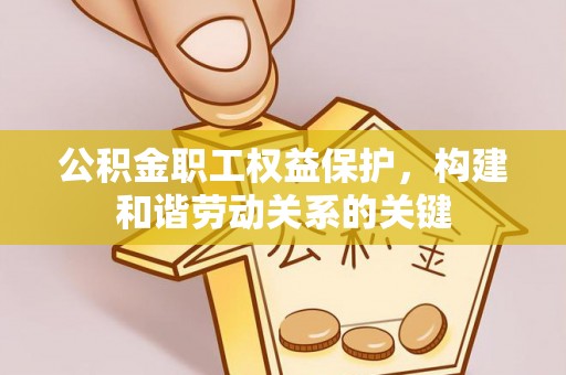 玉州公积金职工权益保护，构建和谐劳动关系的关键