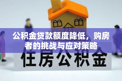 玉州公积金贷款额度降低，购房者的挑战与应对策略