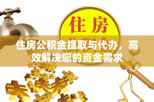 玉州住房公积金提取与代办，高效解决您的资金需求