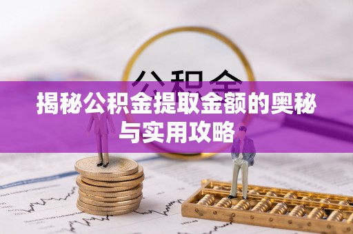玉州揭秘公积金提取金额的奥秘与实用攻略