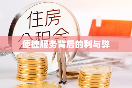 玉州便捷服务背后的利与弊